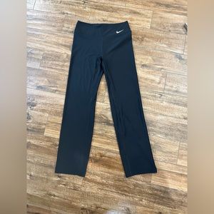 Nike Black Flare Leggings, Nike Black Flare Yoga Pants Large